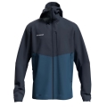 Mammut Wanderjacke Alto Guide Hardshell Hooded (atmungsaktiv, wasserdicht, PFC-frei) deepblau/marineblau Herren