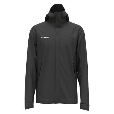 Mammut Wanderjacke Alto Hardshell Hooded (wasserdicht, PFC-frei) schwarz Herren