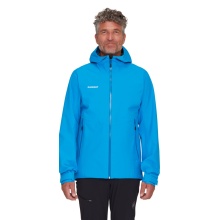 Mammut Wanderjacke Alto Light Hardshell Hooded (leicht, wasserdicht, PFC-frei) blau Herren