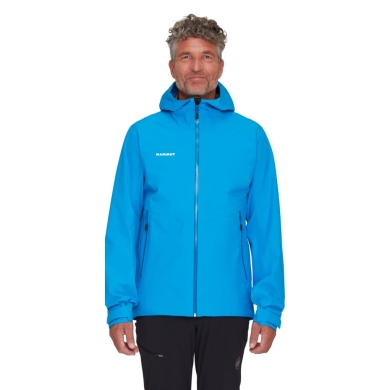 Mammut Wanderjacke Alto Light Hardshell Hooded (leicht, wasserdicht, PFC-frei) blau Herren