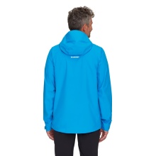 Mammut Wanderjacke Alto Light Hardshell Hooded (leicht, wasserdicht, PFC-frei) blau Herren