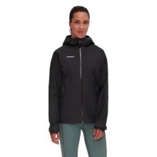 Mammut Wanderjacke Alto Light Hardshell Hooded (leicht, wasserdicht, PFC-frei) schwarz Damen