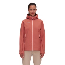 Mammut Wanderjacke Alto Light Hardshell Hooded (leicht, wasserdicht, PFC-frei) ziegelsteinrot Damen