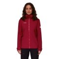 Mammut Regen-/Wanderjacke Convey Tour Hardshell (Gore-Tex 2.5‑Lagen, wasserdicht) rot/schwarz Damen