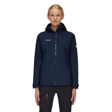 Mammut Regen-/Wanderjacke Convey Tour Hardshell (Gore-Tex 2.5‑Lagen, wasserdicht) marineblau Damen