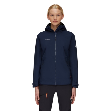 Mammut Regen-/Wanderjacke Convey Tour Hardshell (Gore-Tex 2.5‑Lagen, wasserdicht) marineblau Damen