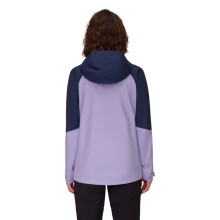 Mammut Regen-/Wanderjacke Convey Tour Hardshell (Gore-Tex 2.5‑Lagen, wasserdicht) violett/marineblau Damen