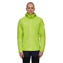 Mammut Regen-/Wanderjacke Convey Tour Hardshell (Gore-Tex 2.5‑Lagen, wasserdicht) limegrün Herren