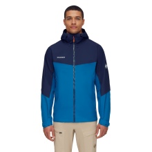 Mammut Regen-/Wanderjacke Convey Tour Hardshell (Gore-Tex 2.5‑Lagen, wasserdicht) deepblau Herren