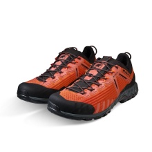 Mammut Wanderschuhe Alnasca Knit III Low GTX (Zustieg, atmungsaktiv, wasserdicht) schwarz/rot Herren