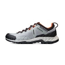 Mammut Wanderschuhe Alnasca Knit III Low (Zustieg, atmungsaktiv) hellgrau/schwarz Herren