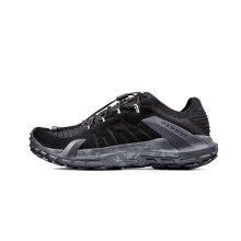 Mammut Wanderschuhe Hueco II Low GTX (Veloursleder, Zustieg, wasserdicht) schwarz/grau Herren