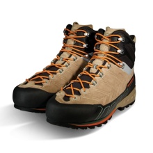 Mammut Wanderschuhe Kento Tour High GTX (Trekking, Spaltleder, wasserdicht) sandbraun/orange Herren