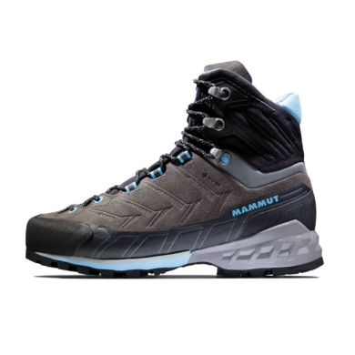 Mammut Wanderschuhe Kento Tour High GTX (Trekking, Spaltleder, wasserdicht) titaniumgrau Damen