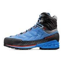 Mammut Wanderschuhe Kento Tour High GTX (Trekking, Spaltleder, wasserdicht) blau/titaniumgrau Damen