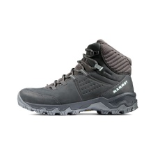 Mammut Wanderschuhe Nova Mid IV GTX (All-Terrain, Nubukleder, wasserdicht) dunkelgrau/jadegrün Damen