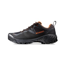 Mammut Wanderschuhe Sapuen Low GTX (Veloursleder, wasserdicht) schwarz/stahlgrau Herren