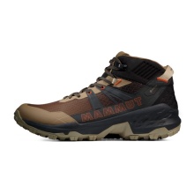 Mammut Wanderschuhe Sertig II Mid GTX (Trail, Multifunktion, wasserdicht) schwarz/sandbraun Herren