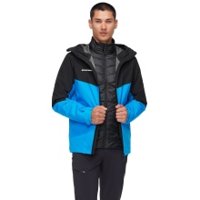 Mammut Wander-Winterjacke Convey 3in1 Hardshell (wasserdicht, leicht) 2024 dunkelblau/blau Herren