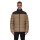 Mammut Winter-Daunenjacke Whitehorn Insulated (wind- und wasserabweisend) sandbraun/schwarz Herren