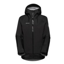 Mammut Hardshell-Wanderjacke Ducan Guide HS Hooded (leicht, wasserdicht, 3-Lagen-Laminat) schwarz Damen