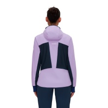 Mammut Isolationsjacke Taiss Insulation Hybrid Hooded (PFC-frei, atmungsaktiv) violett/marineblau Damen