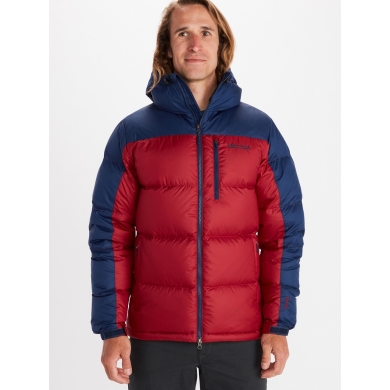 Marmot Winterjacke Guides Down Hoody rot/navy Herren