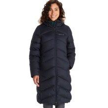 Marmot Winter-Daunenmantel Montreaux Coat (abnehmbare Kapuze, wasserabweisend) navyblau Damen