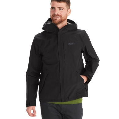 Marmot Wanderjacke-/Regenjacke Minimalist GORE-TEX (wasserdicht, PFC-frei) schwarz Herren