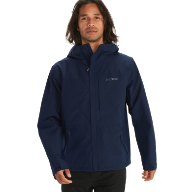 Marmot Wanderjacke-/Regenjacke Minimalist GORE-TEX (wasserdicht, PFC-frei) navyblau Herren