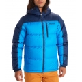 Marmot Winterjacke Guides Down Hoody hellblau/navy Herren