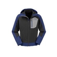 Maul Softshelljacke Pamir dunkelgrau/blau Herren