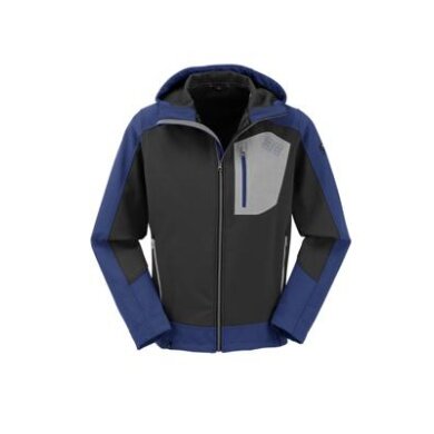 Maul Softshelljacke Pamir dunkelgrau/blau Herren