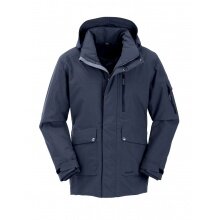 Maul Winter-Funktionsparka Breitenstein Megatex mit Kapuze navyblau Herren