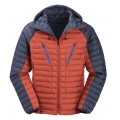 Maul Winter-/Steppjacke Kühtai orange/navy Herren