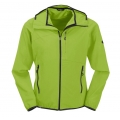 Maul Übergangsjacke Alpelhorn - sportliche leichte Stretchjacke mit Kapuze lime Herren