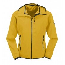 Maul Funktionsjacke Alpelhorn II - sportliche Stretchjacke mit Kapuze - gelb Herren - Übergröße -