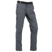 Maul Wanderhose Ontario II 2in1 Zipp off - lange Hose+Bermuda - grau Herren