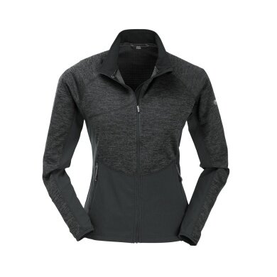 Maul Fleecejacke Montalin 3 XT-Hybrid (elastisch, atmungsaktiv, schnelltrocknend) schwarz Damen