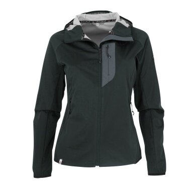 Maul Softshelljacke Wildbarren 3.0 (wind- und wasserdicht) schwarz Damen