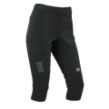 Maul Wanderhose 3/4 Capri Simssee Hybrid (elastisch, atmungsaktiv, schnelltrocknend) schwarz Damen