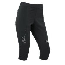 Maul Wanderhose 3/4 Capri Simssee Hybrid (elastisch, atmungsaktiv, schnelltrocknend) schwarz Damen