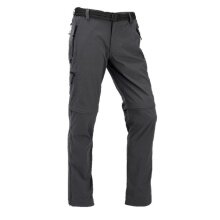 Maul Wander-Trekkinghose Ontario XT 2in1 T-Zipp-Off (lange Hose und Bermudas in einem) dunkelgrau Herren