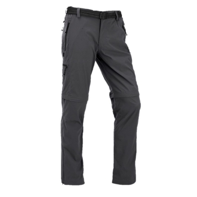 Maul Wander-Trekkinghose Ontario XT 2in1 T-Zipp-Off (lange Hose und Bermudas in einem) dunkelgrau Herren