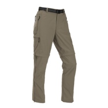 Maul Wander-Trekkinghose Quebec XT T-Zipp-Off (lange Hose und Bermudas in einem) beige/braun Herren