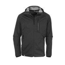 Maul Softshelljacke Achenkopf 3LT 2023 (atmungsaktiv, wind- und wasserdicht) caviarschwarz Herren