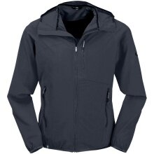 Maul Funktionsjacke Alpelhorn II - sportliche Stretchjacke mit Kapuze, atmungsaktiv, wasserabweisend - darkblau Herren