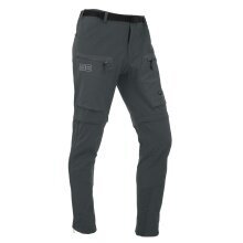 Maul Wander-Trekkinghose Eiger 2XT Zipp-Off 2023 (lange Hose und Bermudas in einem) darkgrau Herren