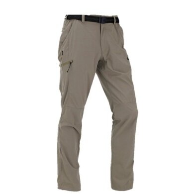 Maul Wanderhose Greenstone XT (elastisch, strapazierfähig, atmungsaktiv) lang beige/braun Herren