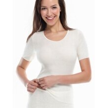 Medima Unterwäsche Shirt 1/4 Arm (Angora/Baumwolle) kurzarm weiss Damen (Gr. S-L)